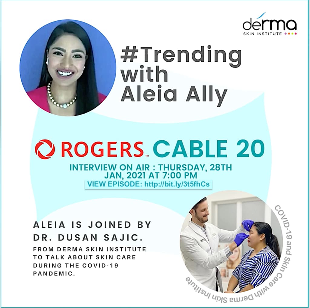 Dr. Dusan Sajic Appears On #Trending With Aleia Ally On Rogers TV 20